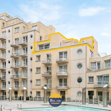 Zeezicht Xiii - Cozy 2-bedroom On The Belgian Coast With Spacious Sun Terrace And Pool T86 Apartamento Ostend
